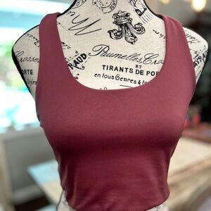 🌹EUC - QUINCE ULTRA-SOFT SCOOP-NECK LONGLINE BRA